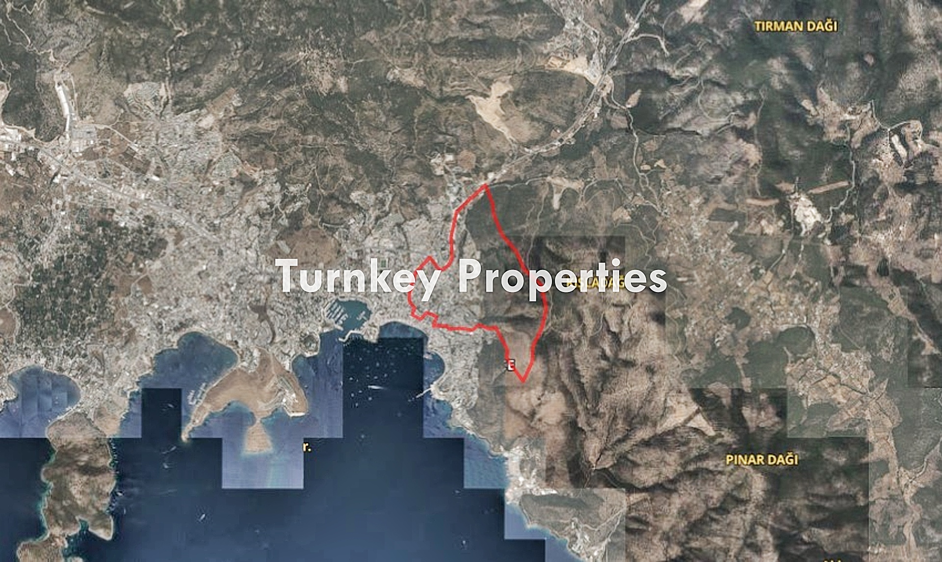 Bodrum Umurca Satılık Müstakil Hisseli Arsa Merkezde Marina Yakın